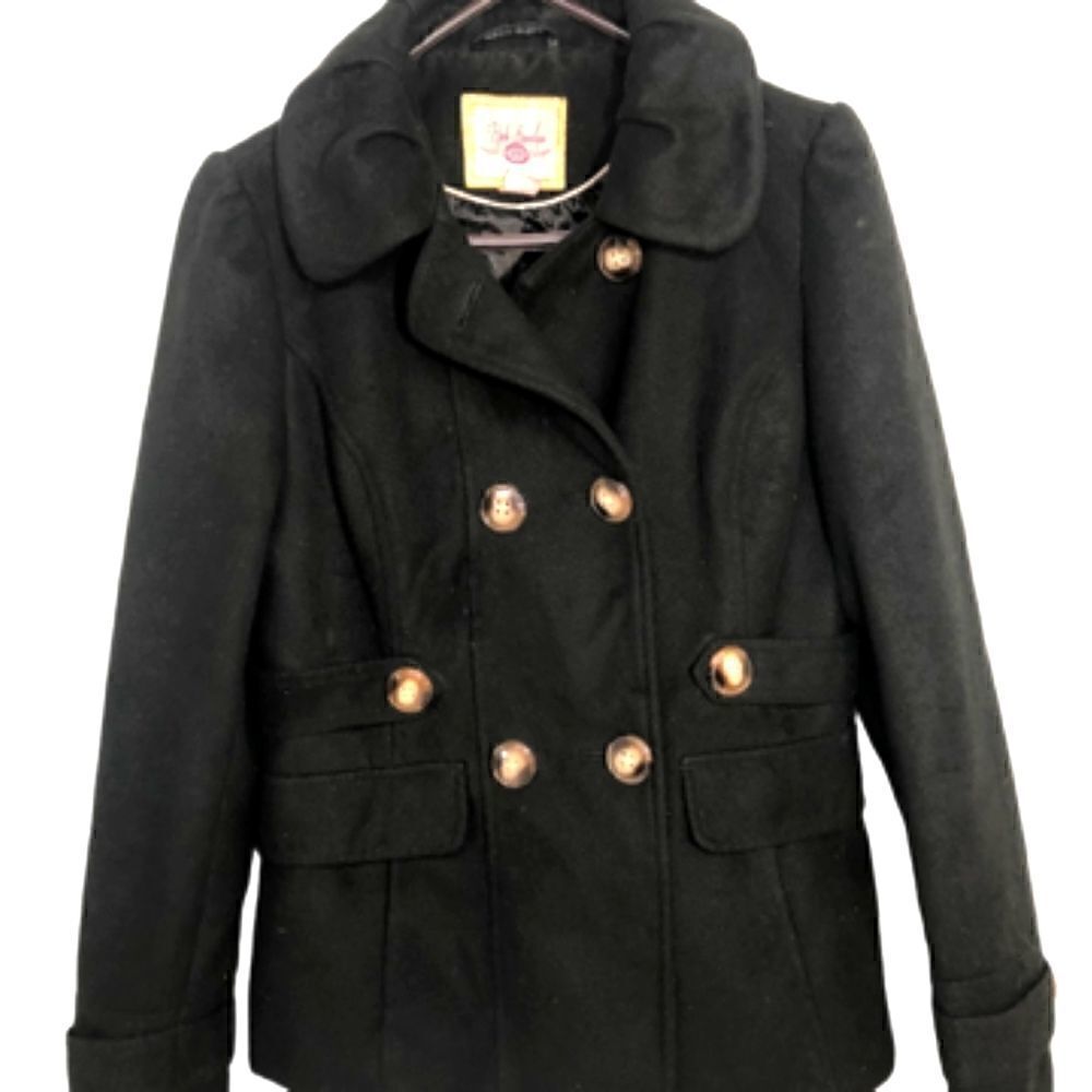 Pink Envelope Pea Coat 